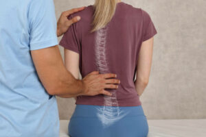 Chiropractic treatment, Back pain relief.
